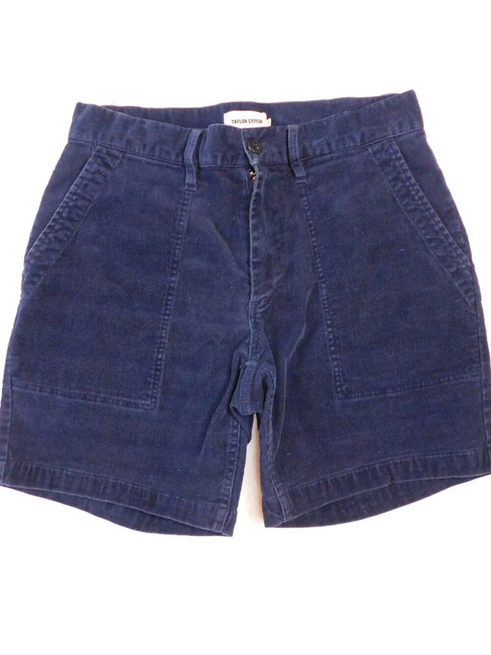 Taylor Stitch Navy Blue Corduroy The Trail Shorts | 6.5" Inseam | VGUC | 30